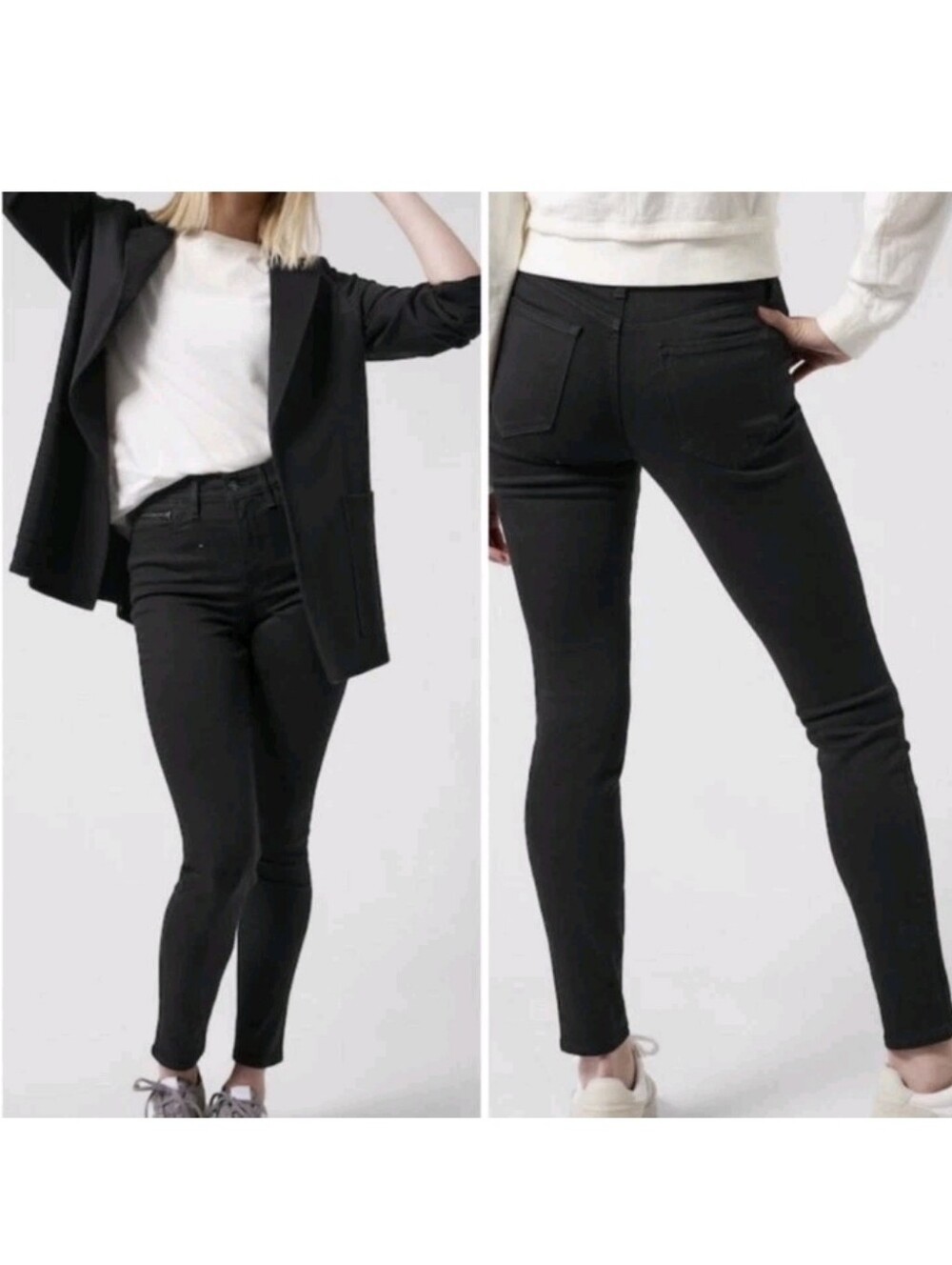 NWT! Athleta Flex Ultra Skinny Jean In Black-Size 16